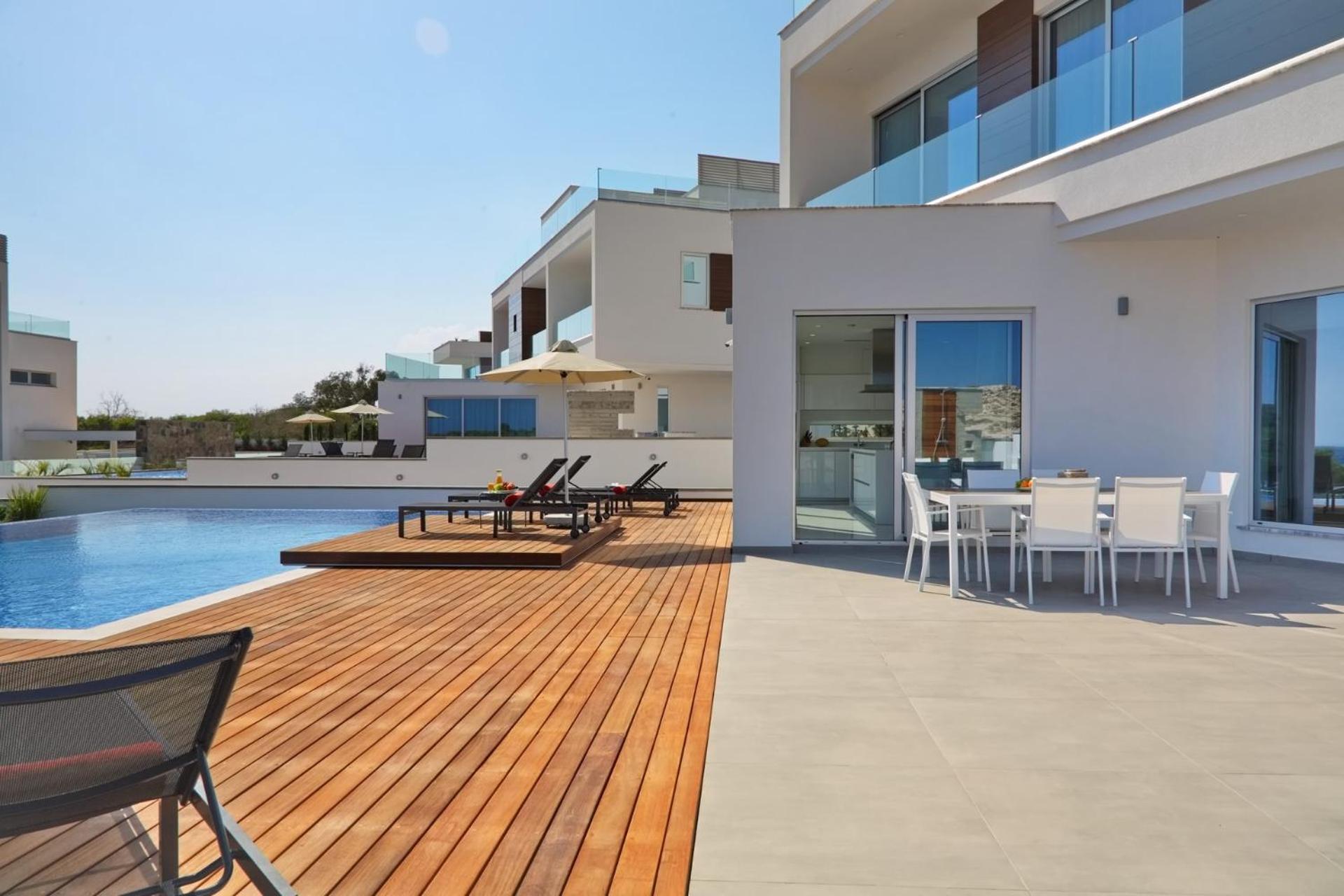 Beachfront Luxury Villa Idania Ayia Napa Ngoại thất bức ảnh