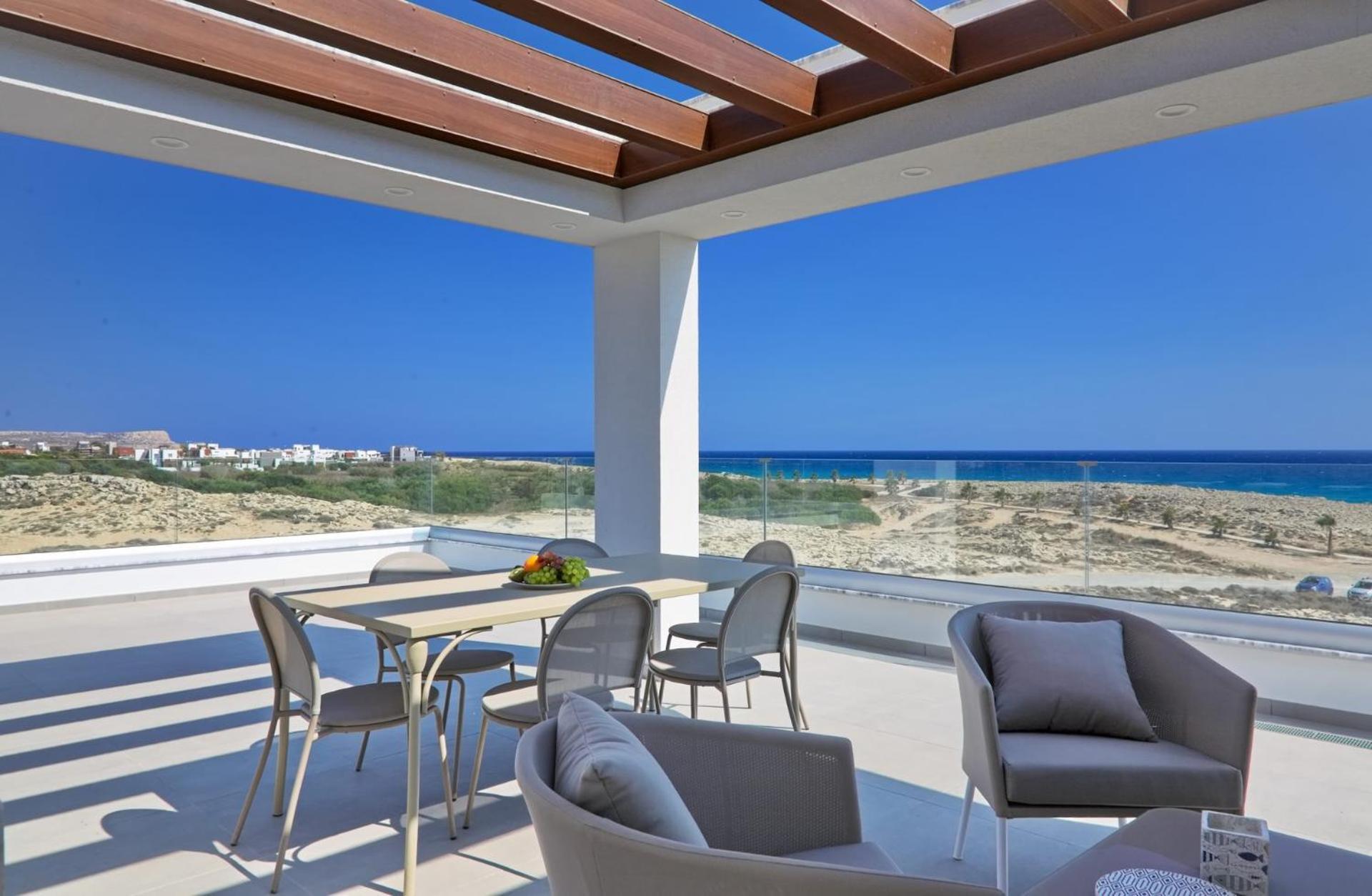 Beachfront Luxury Villa Idania Ayia Napa Ngoại thất bức ảnh